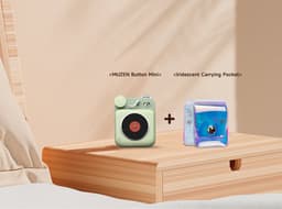 MUZEN Button Mini - Draagbare Draadloze Bluetooth Luidspreker - 8 uur speeltijd - Bluetooth Speaker - Draadloze Speaker - Mini Bluetooth speaker - Draagbare speaker - Candy Pink — thumbnail 1