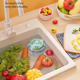 Allecto - Fruit Groente Wasmachine - Diep reinigend - USB apparaat - Purifier voor groenten en fruit - Verlengt bewaartijd - Geschikt voor vlees en... — thumbnail 2