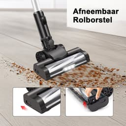 Oplaadbare Handstofzuiger Draadloos - met Borstel - LED-verlichting - Voor Huisdierenhaar, Auto en Meubels — thumbnail 2