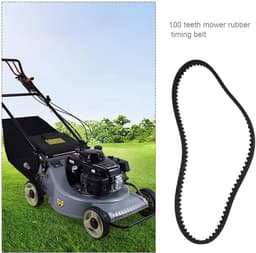 Dailygoods- Aandrijfriem 800mm Omtrek - Grasmaaier - Slijtvast Rubber - Compatibel met Stiga Park 95 - 100-tanden - 12mm Breedte - Grasmaaier Riem — thumbnail 5