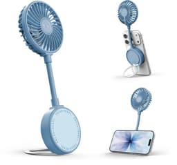 Fresh 'n Rebel Magnetic Fan - Bubbly Blue — thumbnail 1