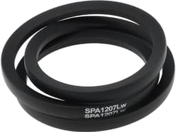 JHUBERS- Aandrijfriem Perfecte Pasvorm - Buitenlengte 1225 mm - Binnenlengte 1162 mm - Rubber - Betrouwbare Prestaties - Soepele Werking - Grasmaaier Riem — thumbnail 1