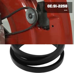Dailygoods- Grasmaaier V-riem Vervanging 91-2258 - Compatibel met Toro - Rubber - Lengte 89 cm - Breedte 0,95 cm - Zwart — thumbnail 5