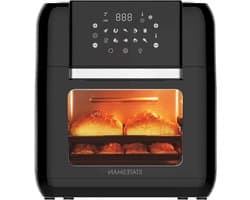 Digitale Airfryer Oven - Heteluchtoven Airfryer - Gezond Koken - 360° Hete Luchtcirculatie - 11 Liter - Zwart