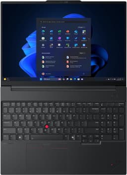 Lenovo ThinkPad E16 Gen 3 (Intel) Copilot+ PC Intel Core Ultra 7 258V Laptop 40,6 cm (16") WUXGA 32 GB LPDDR5x-SDRAM 512 GB SSD Wi-Fi 6E (802.11ax) Windows 11 Pro Zwart Zwitsers — thumbnail 3