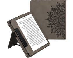 E-reader hoesje - Boekhoes E-reader - Bescherming E-reader - Magnetische sluiting - Niet gespecificeerd - Grijs