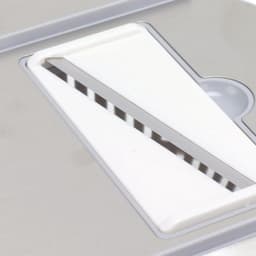 Groentesnijder Keukenmachine - Groentehakker Snijder - Snel Groenten Snijden - Inclusief Opbergdoos - 29 x 18 x 8.5 cm - Grijs — thumbnail 4