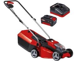 Accu Grasmaaier - Draadloze Grasmaaier - Gazon Onderhouden - Borstelloze Motor - 30 cm Maaibreedte - Zwart