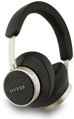 Guess Bluetooth Koptelefoon- ENC - PU Leather - 4G Classic Logo - Zwart — thumbnail 7