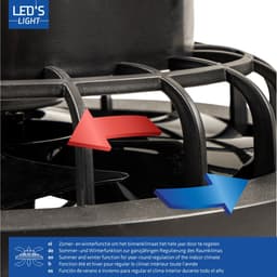 LED's Light Plafondlamp met ventilator - 39W 3300lm 2700K/6500K — thumbnail 4