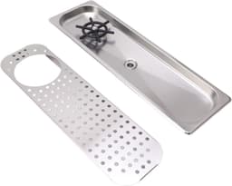 Glazen Spoeler - Bar Accessoire - Snel Glazen Wassen - Hands-free Reiniging - Onderbouw Model - Roestvrij Staal — thumbnail 1
