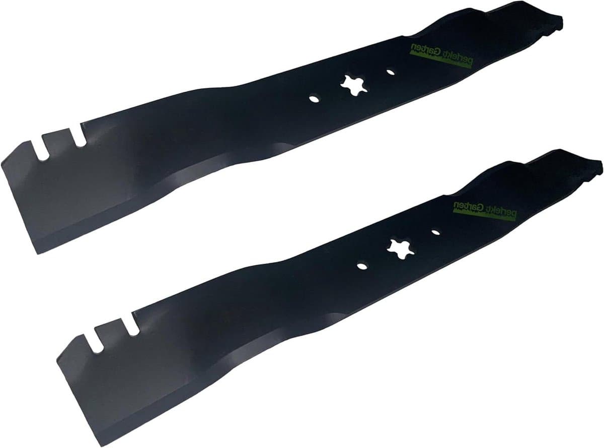 Mulchmessen Grasmaaier - Reserveonderdelen Maaier - Gazon Onderhoud - Gecertificeerd Staal - 2 x 49 cm - Metaal — afbeelding 1