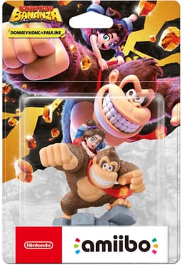 Amiibo Donkey Kong & Pauline - Donkey Kong Bananza - Nintendo Switch 2 — thumbnail 3