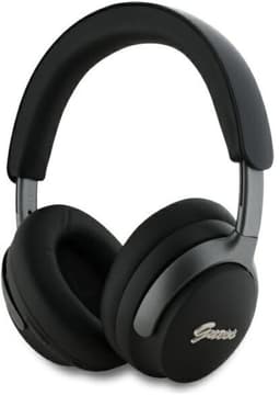 Guess Bluetooth ANC Headphones Metal Script Logo - Zwart — thumbnail 1