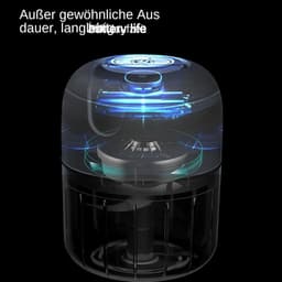 Keuken Machine - Mini Hakker - Snel Ingrediënten Snijden - USB Oplaadbaar Draadloos - 250 ml Capaciteit - Wit — thumbnail 3