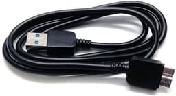 USB 3.0 Kabel - Oplaadkabel Synchronisatiekabel - Externe Schijf Aansluiten - Hoge Snelheid Dataoverdracht - 3FT - Zwart — thumbnail 2