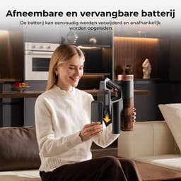 Proscenic P11 Ultra - Steelstofzuiger Draadloos - 550W - 55Kpa - 55 minuten - Ultralicht - 1,2 L Stofbak - Snoerloze Stofzuiger — thumbnail 4