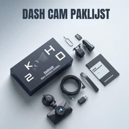DYNA® Dashcam voor Auto Voor en Achter - Dashcam - Zwart - 9cm x 4cm x 6cm — thumbnail 4