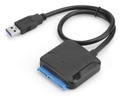 Store_9 - naar USB 3.0 Adapter - Externe harde schijf - Koppeling voor SSD en HDD - 2.5/3.5 inch - Kloon Kit - Geschikt voor dataoverdracht - ...