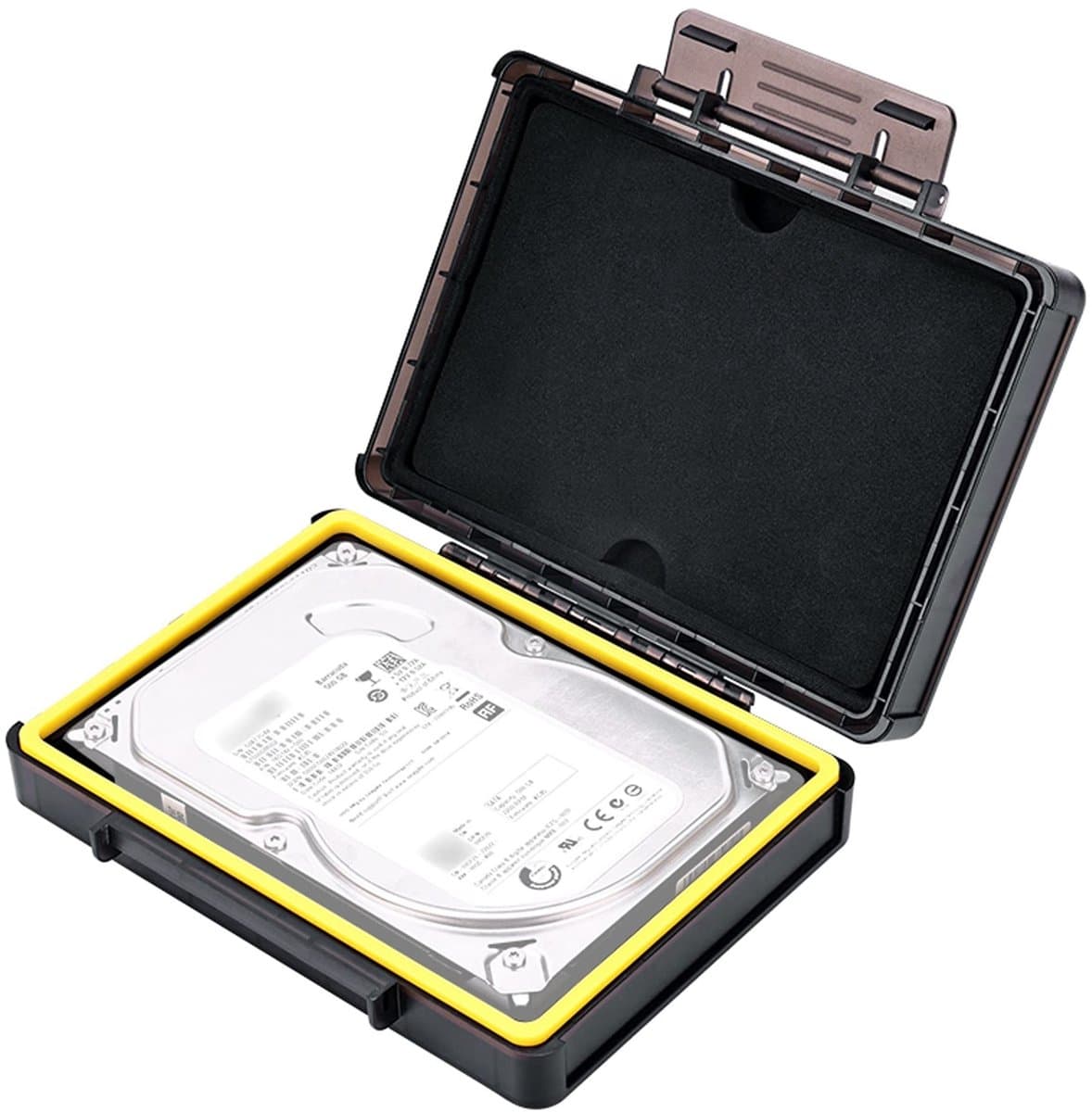 Store_9 - Harde Schijf Beschermhoes - Schokbestendig - Robuust 3,5 inch - Stapelbaar en Staand - Antistatisch - Geschikt voor Samsung WD Seagate To... — afbeelding 1