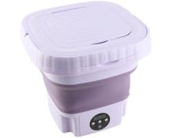 SPHProducts - Draagbare opvouwbare wasmachine - Mini-wasmachine - Automatisch wassen - 11 liter - Reiswasmachine - Geschikt voor camping en huis - EU-