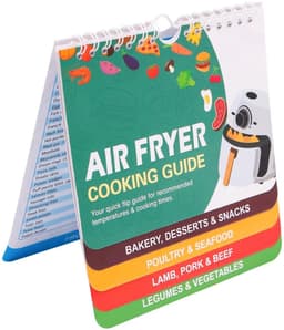 SPHProducts - Airfryer Recepten - Kooktijden Grafiek - Handige Gids - Kookmetingen - Voor Bakken en Drogen - Ideaal voor Snacks en Maaltijden — thumbnail 5