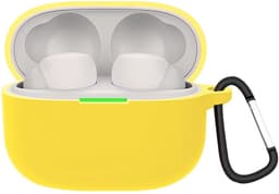 ONF3 - Hoesje voor Sony LinkBuds S - Ultradun en zacht - Geel - Anti-val en krasbestendig - Ideaal voor dagelijks gebruik - Perfecte pasvorm — thumbnail 2