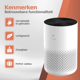 Neotex® Luchtreiniger Bureau – Compacte USB Luchtreiniger met HEPA-Filter en Aromatherapie voor Thuis, Kantoor en Hotel — thumbnail 6