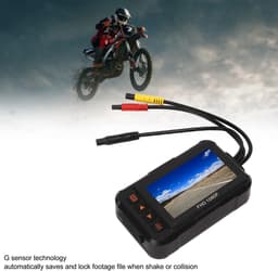 aladdien - 3 Inch Motorfiets Dashcam - 1080P Dubbele Camera - Waterdichte Rijrecorder - Geschikt voor Motoren - Ondersteuning Lusopname - Parkeerbew.. — thumbnail 2