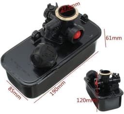 Benzine grasmaaier carburateur, XU, geschikt geschikt voor Briggs & Stratton 698369 699660 498811 794161 — thumbnail 4