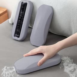 Kruimelschraper Tafel - Schoonmaakborstel Haren - Dagelijks Schoonmaken - Ergonomische Greep - 198 cm Lengte - Grijs — thumbnail 5