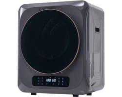 Mini Wasdroger- Wanddroger - Mini Droogkast - 850W - UV Desinfectie - 6 Programma's - Roestvrij Staal - Kleine Ruimtes - 4kg - 6 Functies