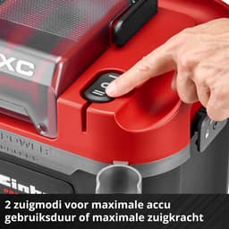 Einhell Accu Nat-/Droogzuiger TP-VC 18/10 Li BL L Solo - Power X-Change - 18 V/Li-ion - 10 L - 180 mbar - Slanglengte/-diameter: 1,8 m/36 mm - Excl. accu en lader — thumbnail 4