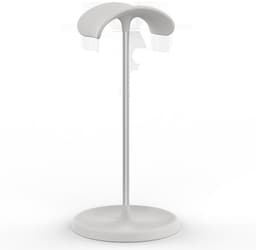 Hoofdtelefoonstandaard met aluminium steunstang, flexibele hoofdsteun en stevige ABS-voet, geschikt voor alle hoofdtelefoonformaten. — thumbnail 1