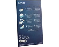Savvies - Screenprotector voor Grammata Papyre 630 - Folie Beschermfolie transparant 18 Stuks