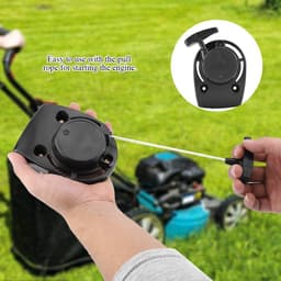 Dailygoods- Repeteerstarter Hoogwaardige Vervanging - Grasmaaier - Motor - Duurzaam - Hoge Hardheid - Goede Sterkte - Startmotor — thumbnail 2
