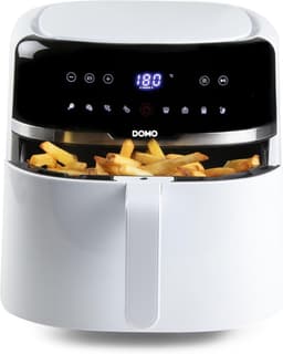 Airfryer - Hete Lucht Friteuse - Gezond Frituren - 8 Liter Capaciteit - 1800 Watt - Wit — thumbnail 5