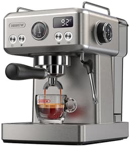 HiBREW 20 bar semi-automatische espressomachine, instelbare temperatuur, 58 mm filterdrager, koud-/warmkoffiezetapparaat, metalen behuizing, H10A — thumbnail 1