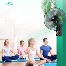 Wandventilator - Stille ventilator - Ruimte Koelen - Vijf Lamellen - 16 inch - Mechanisch — thumbnail 2