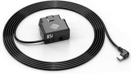 OBD Power Cable for Dashcam, 3.5M OBD2 To USB C Hardwire Set, 24 Hours Parking Mode, ACC Mode, Low Voltage Protection, Plug and Play, for GPS — thumbnail 1