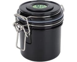 Verzegelde Lekvrije Potcontainer voor Wimperlijmopslag - 250 Ml met Thermometer en Hygrometer, Ideaal voor Wimperverlenging en Wimperbenodigdheden