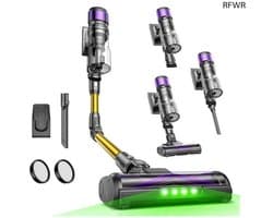 SteelStofzuiger Draadloos - Vacuum Cleaner - Kruimelzuiger - snelle reiniging