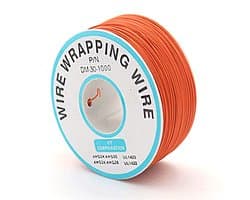 30AWG 0.25mm Kleurige Elektrische Draad Spoel - Gevlochten Tinned Koper Draad voor DIY Projecten, Flexibel en Zacht, Perfect voor Elektronica en Verbindingen