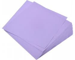 50 Vellen Dubbelzijdig Origami Papier Lichtpaars 15cm x 15cm 70gsm voor Kunstprojecten, Beginners en Cadeau Decoratie