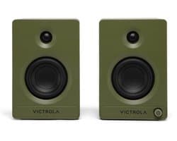 Victrola Tempo Bluetooth Bookshelf Speaker Groen (VPS-400-GRN)