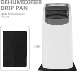 Siliconen Lekbak - Waterdichte Mat - Vloer Beschermen - Opstaande Rand - 60 x 40 cm - Zwart — thumbnail 5