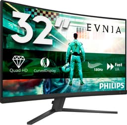 Philips Evnia 32M2C3500L - Curved QHD Gaming Monitor - 180hz - 32 inch — thumbnail 7