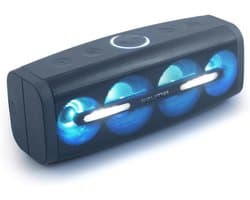 Draagbare Luidspreker - Bluetooth Speaker - Muziek Streamen - IPX4 Waterdicht - 50 W Vermogen - Grijs