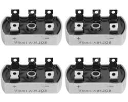Rectifierbrug Set van 4 Stuks voor Driefasige Laagfrequent Toepassingen - 50A 1000V