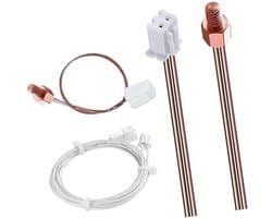 3D Printer Thermistor - Temperatuursensor NTC100K - 3D Printen - M3 Stud Montage - 1.3 meter kabel - Zwart